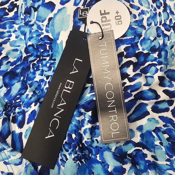 La Blanca Aquatic Nature Shirred Band Hipster Bikini Bottom - Picture 7 of 8